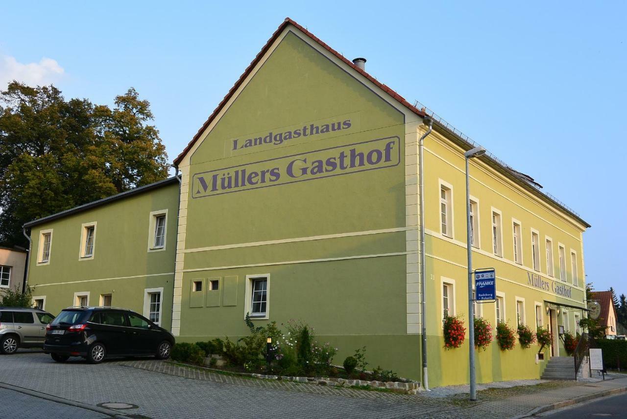 Landgasthaus Muellers Gasthof Radeberg Eksteriør bilde